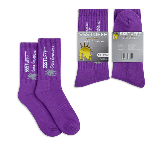 Your Pleasure Socks Purple