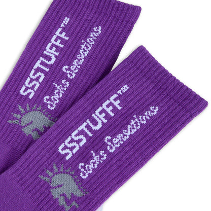 Your Pleasure Socks Purple