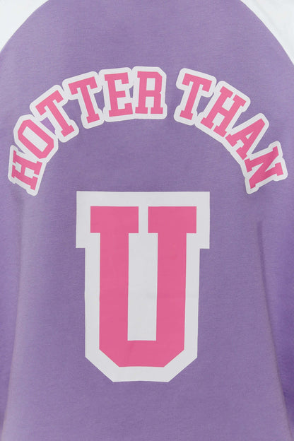 STFU crop tee