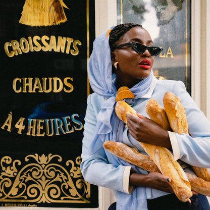 Croissant hair claw