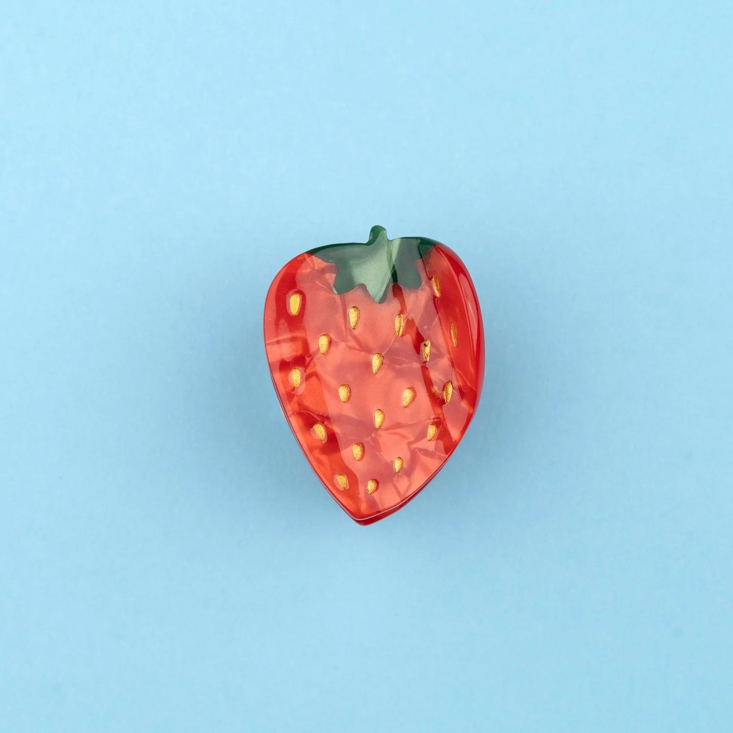 Strawberry hair claw