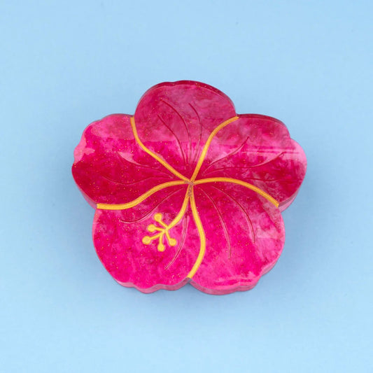 Hibiscus hair claw 🌺