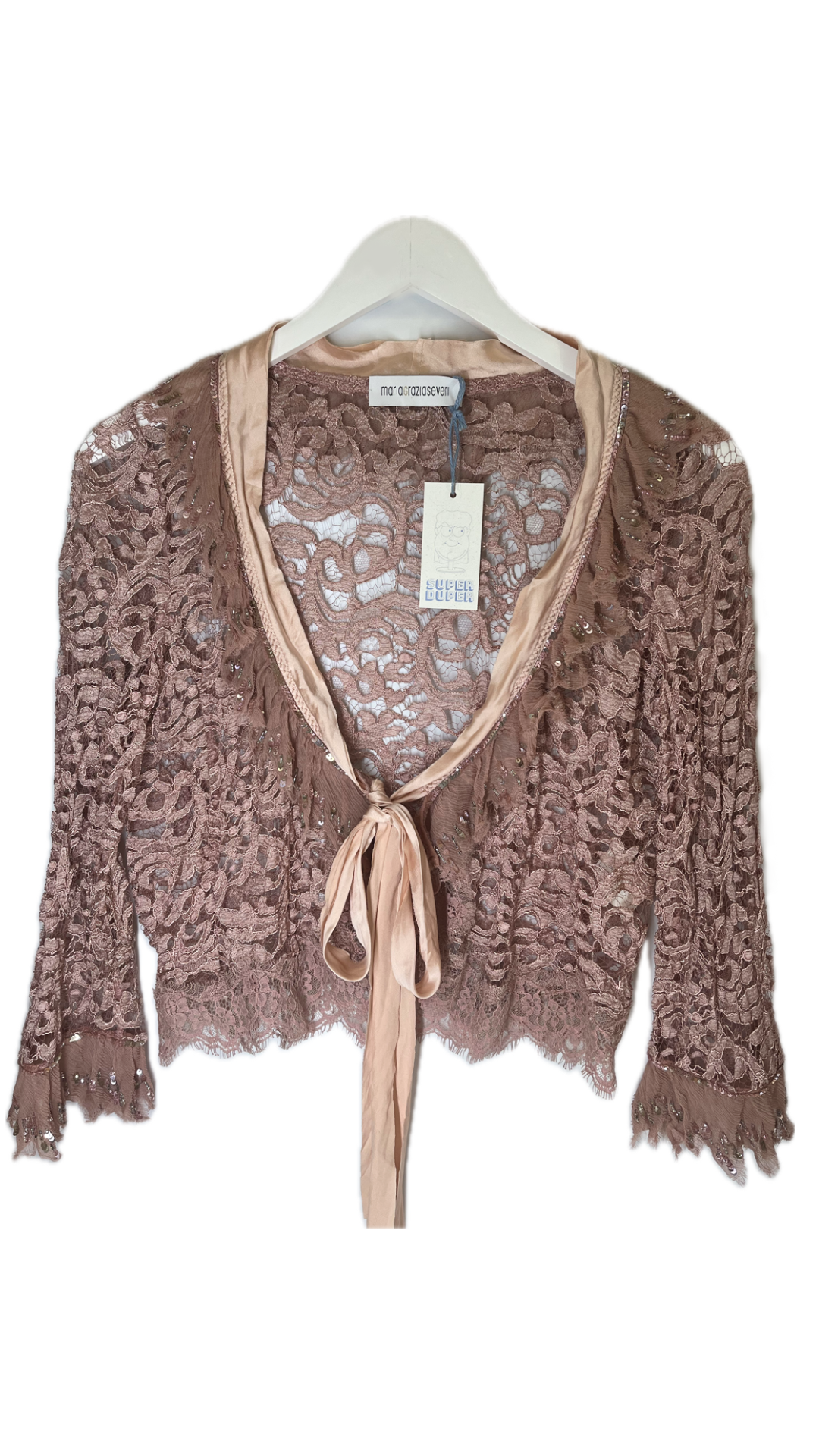 Maria Grazia Severi lace blouse/blazer