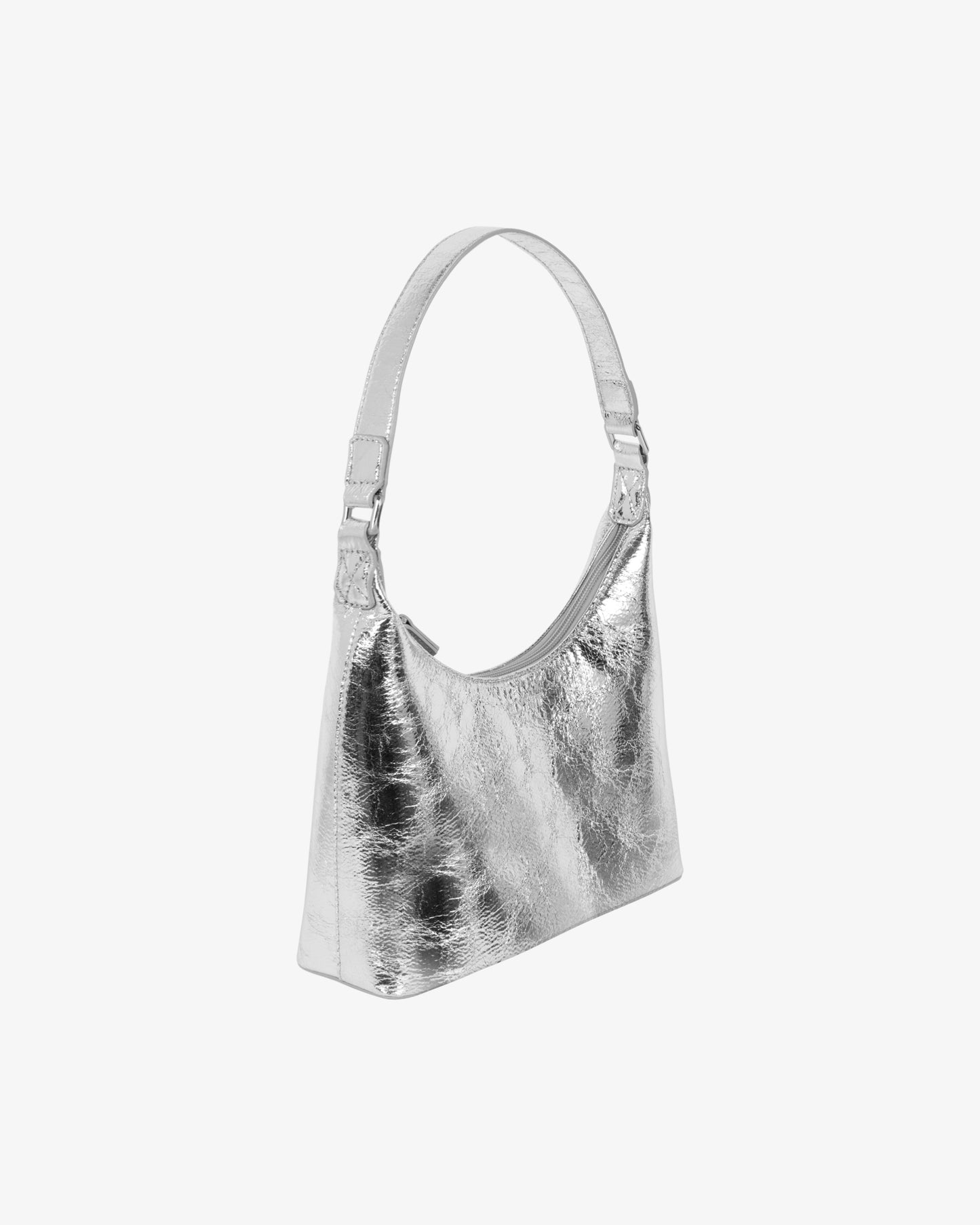 MOLLY BAG CRACKED SILVER