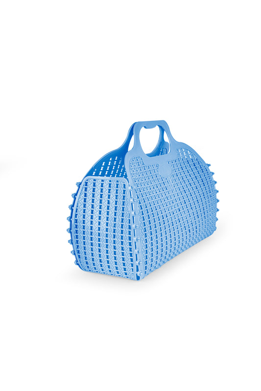 Maxi foldable bag - baby blue