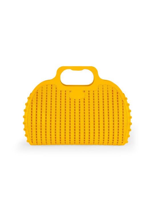 Maxi foldable bag - yellow