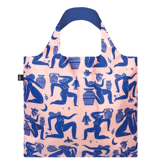 LADIES AND VASES SHOPPING BAG