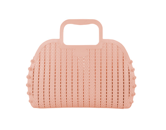 Mini foldable bag -milk tea