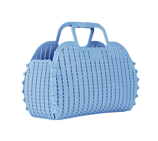 Mini foldable bag - baby blue