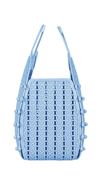 Mini foldable bag - baby blue