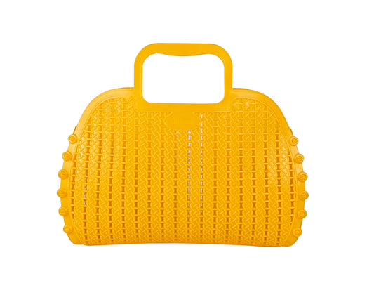 Mini foldable bag - yellow